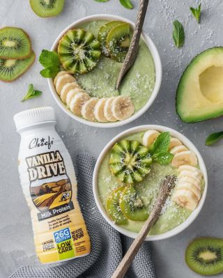Vanilková klasika, která nikdy nezklame. 🤍 Chiefs Vanilla Drive proteinový nápoj - 26 g proteinu, bez laktózy, žádný...